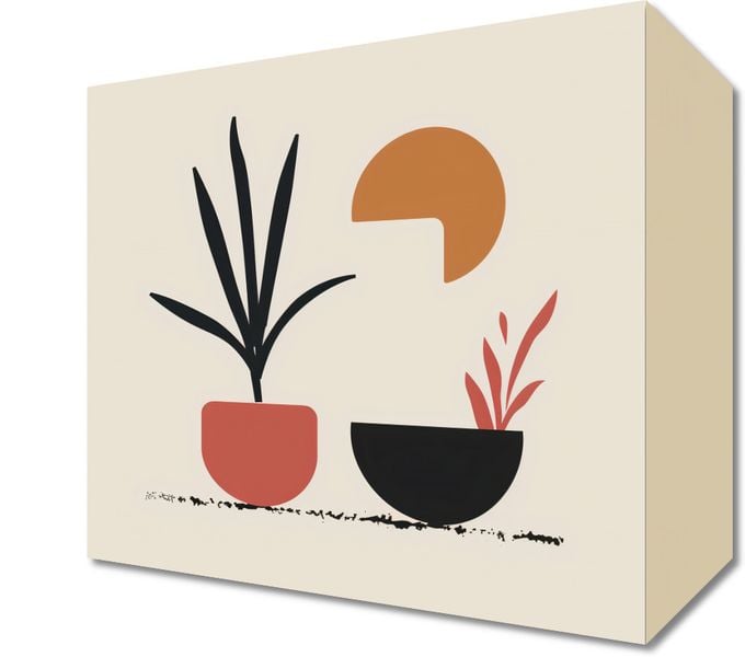 Obraz 20x20cm Domowy Ogród zdjęcie 1