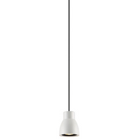 Loftowa lampa wisząca Bell 521002202 Elkim LED 5W 4000K do salonu biała