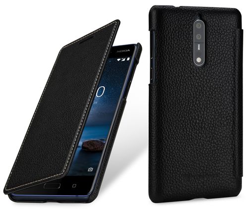 Stilgut Etui Nokia 8 - Book, black na Arena.pl
