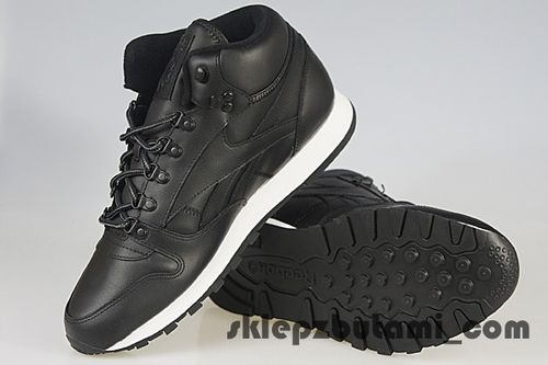 REEBOK CL LEATHER MID BASIC BD2539 Reebok men - 45,0 EU | 29,5 cm na Arena.pl