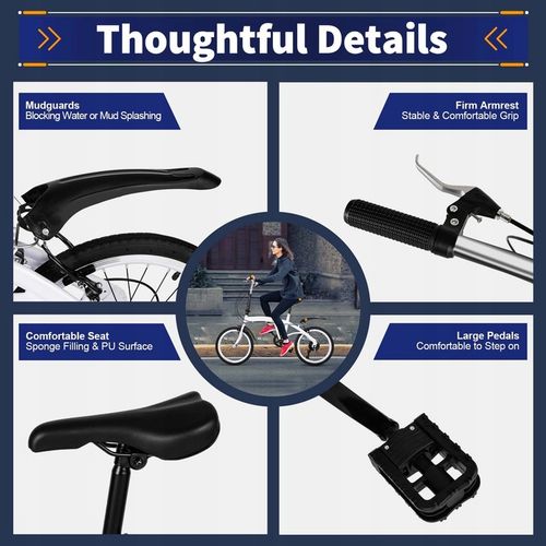 20” Wioślarz składany biały na Arena.pl