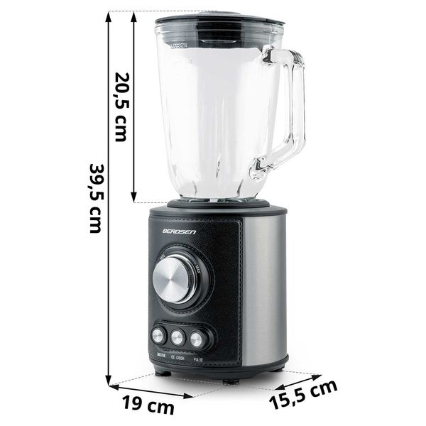 Blender kielichowy 800W BD-751 Berdsen czarny zdjęcie 9