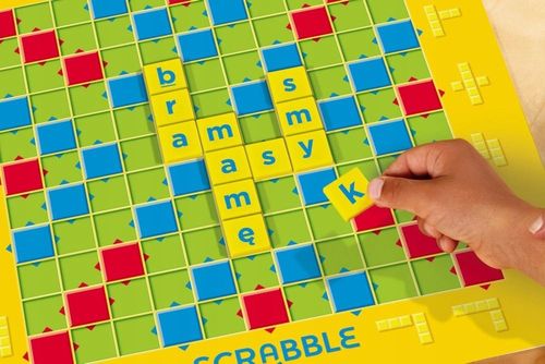 Scrabble Junior. Mattel. Y9735 na Arena.pl