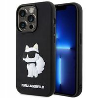 2 x ETUI SILIKONOWE KARL LAGERFELD 3D RUBBER CHOUPETTE DO IPHONE 14 PRO MAX