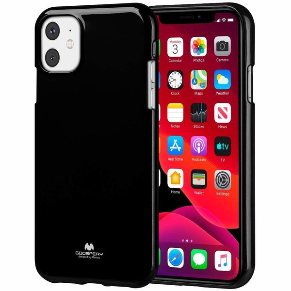 Etui Jelly Case Mercury Iphone 11 Pro Max Czarny zdjęcie 1