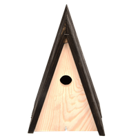 Domek dla ptaków, budka lęgowa na zimę