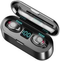 SŁUCHAWKI BEZPRZEWODOWE DAVILIS F9 CZARNE DOUSZNE BLUETOOTH