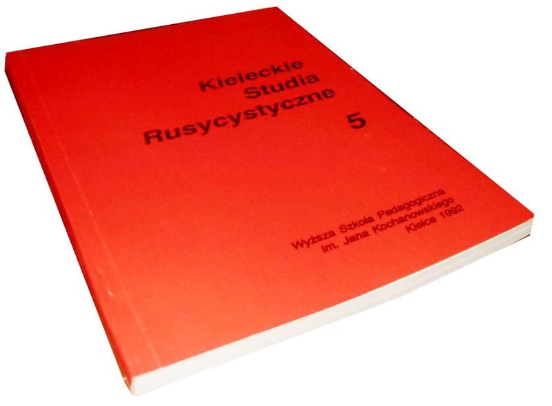 STUDIA RUSYCYSTYCZNE - SEMATYKA - zdjęcie 1