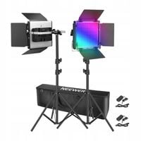 Neewer Lampa LED 2×660 PRO II RGB Panel 2×200CM Sterowanie BT 7000 Lux