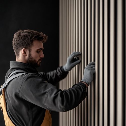 Lamele na Filcu Ścienne 275x58cm Panele Dekoracyjne 3D DĄB WOTAN i Inne na Arena.pl