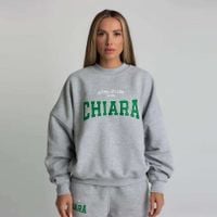 Chiara Wear - Bluza oversize CHIARA WEAR GREEN skin peach - szara S/M