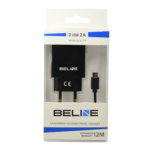 beline ład. siec. 2xusb + microusb 2aczarna/black na Arena.pl