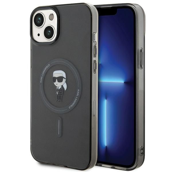 Etui Karl Lagerfeld do iPhone 15 Plus, iPhone 14 Plus, Czarny, MagSafe zdjęcie 1