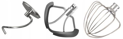 Robot kuchenny mikser planetarny z misą metalowa obudowa 1800W 6,5L LOVIO na Arena.pl