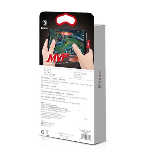 Kabel Baseus USB Type-C MVP 1m 2A - czerwony na Arena.pl