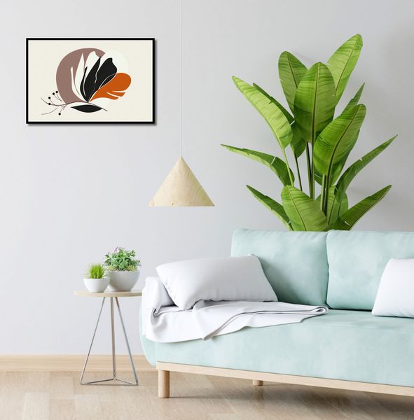 Plakat 60x40cm Elegancja Roślinna zdjęcie 4