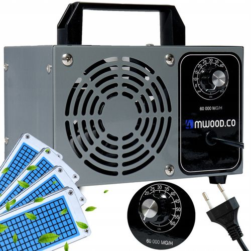 OZONATOR GENERATOR OZONU OCZYSZCZACZ DO POWIETRZA 60 000 mg/h +TIMER 110W na Arena.pl