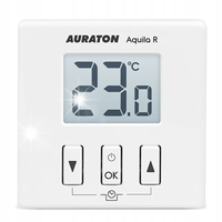 DOBOWY BEZPRZEWODOWY REGULATOR TEMPERATURY NADAJNIK AURATON AQUILA R
