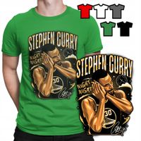 KOSZULKA T-SHIRT MĘSKI WZORY WYBÓR - STEPHEN CURRY KOSZYKÓWKA NBA - XS