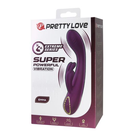 pretty love emma - powerful silicone rabbit vibrator na Arena.pl