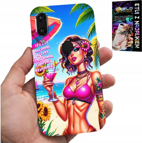 ETUI DO HUAWEI Y7 2019 - IT'S NOT ALCOHOL IT'S MY EMOTIONAL CASE na Arena.pl