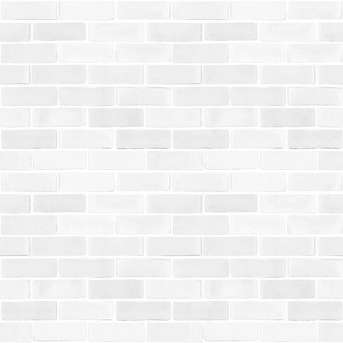 Tapeta Ścienna Biało-Szara CEGŁA Mur Dekoracja 3D na Arena.pl