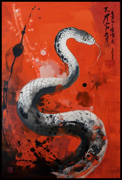 Plakat 68x101cm Smoczy Oddech Węża zdjęcie 2