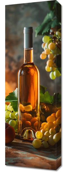 Obraz 30x90cm Bursztynowe Wino zdjęcie 1