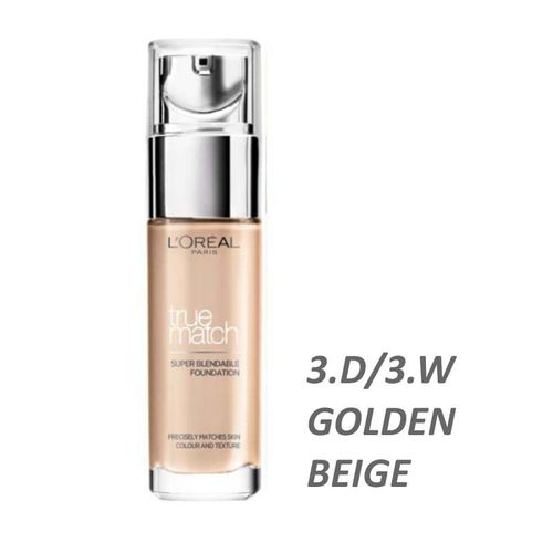 Loreal True Match 30ml Dostępne kolory. - 4.N na Arena.pl