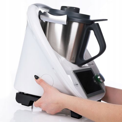 Podstawka deska tacka z kółkami pod Thermomix Termomiks TM5 TM6 CZARNA TSv3 na Arena.pl