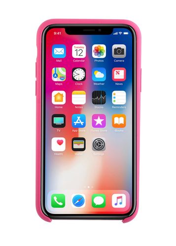 GUESS SILICONE CASE - iPhone XS Max - PINK na Arena.pl
