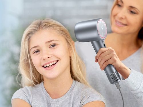 Mocna Suszarka do Włosów Karingbee HS01 Jonizacja 1500W szary na Arena.pl