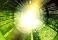 FOTOTAPETA fototapety abstrakcja tunel 3d dziura