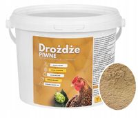 Drożdże piwne dla kur niosek drobiu 2 kg PREMIUM BEZ GMO od skrzydlate
