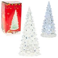 CHOINKA ŚWIECĄCA LED ELEGANCKA DEKORACYJNA FIGURKA ŚWIĄTECZNA UPOMINEK