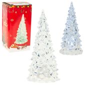 CHOINKA ŚWIECĄCA LED ELEGANCKA DEKORACYJNA FIGURKA ŚWIĄTECZNA UPOMINEK