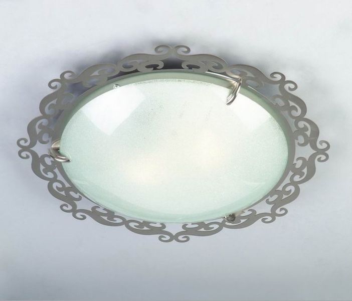 Casablanca plafon 2x60W E27 38cm satyna koło zdjęcie 1