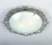 Casablanca plafon 2x60W E27 38cm satyna koło