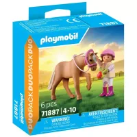 Playmobil Dziewczynka z kucykiem 71887