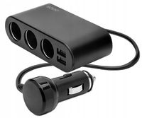 Rozdzielacz gniazda zapalniczki SAVIO SA-024