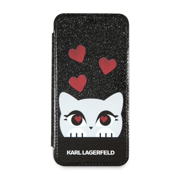 Etui Karl Lagerfeld do iPhone XS, iPhone X, Czarny zdjęcie 3