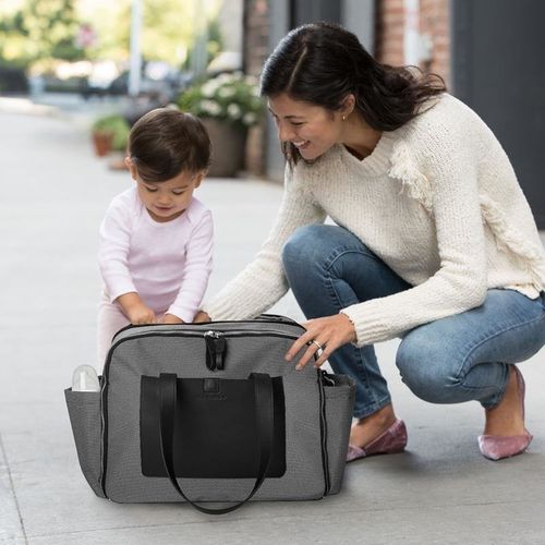 SKIP HOP - Torba Madison Square Mini Grid Black/White na Arena.pl