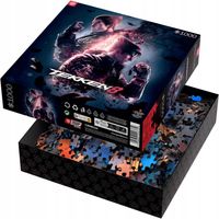 UKŁADANKA Logiczna Hobby PUZZLE Gra Manualna 1000 ELEMENTÓW Tekken Key Art