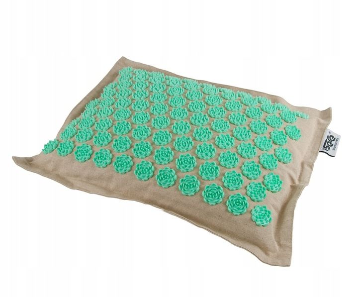 MATA DO AKUPRESURY Z KOLCAMI NATURALNA KOKOS GRYKA zdjęcie 10