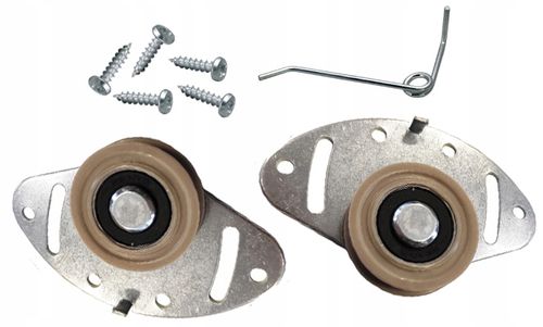 Komplet wózków szafa okucia rolki Easy C Mikro na Arena.pl