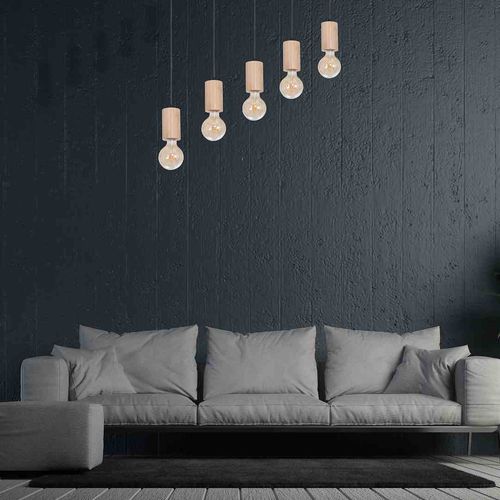 LAMPA WISZĄCA LINES 5XE27 na Arena.pl