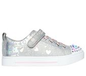 Skechers dziecięce buty świecące LED HEATHER CHARM 314787L GYSL 33