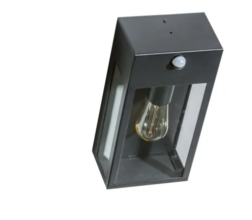 AZzardo Kinkiet ścienny elewacyjny IP44 NIKLAS WALL SENSOR BK AZ4487 na Arena.pl