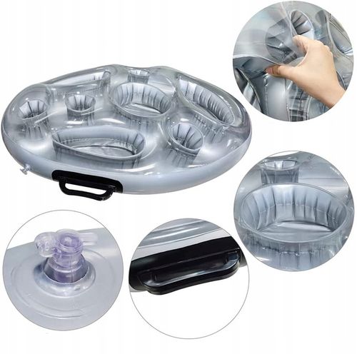 PŁYWAJĄCY STOLIK DO BASENU JACUZZI DMUCHANY BAREK NAPOJE DRINKI PRZEKĄSKI na Arena.pl