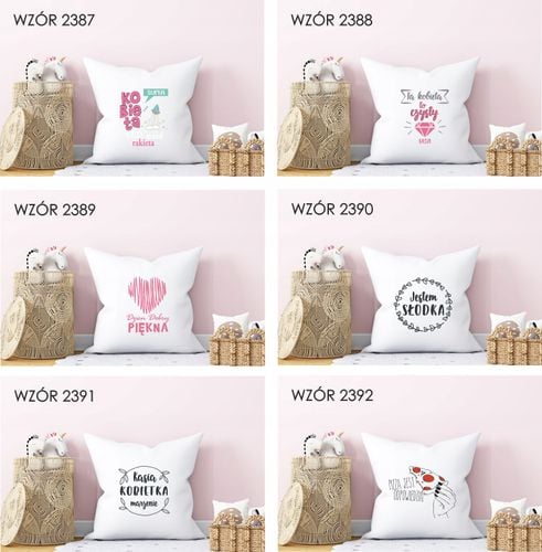 Poduszka z nadrukiem PREZENT JA SIĘ NIE OBRAŻAM na Arena.pl